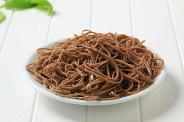 Brown Rice Spinach Spaghetti