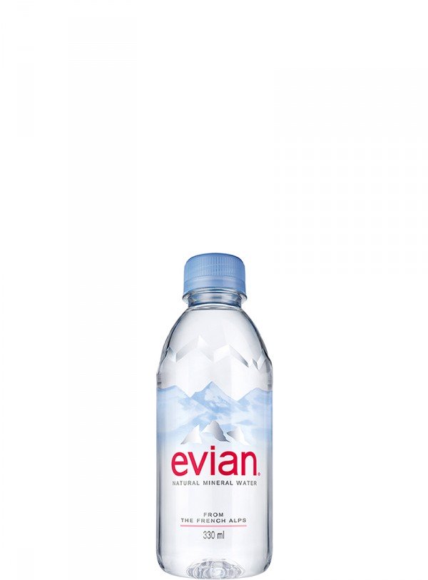 Evian Spring Water Pet- 1 Lt X 12 Bottles