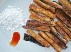 Hot Eggplant Strips