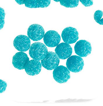 MINI SOUR BLUE RASPBERRIES