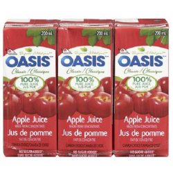 Oasis Tetra Apple Juice - 200x32 Cans