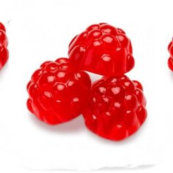 RIPE RED RASPBERRIES