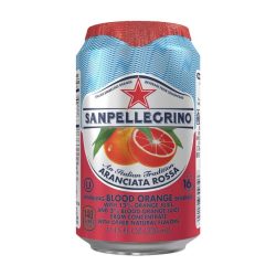 San Pellegrino Aranciata Rossa Cans - 24X330 Ml