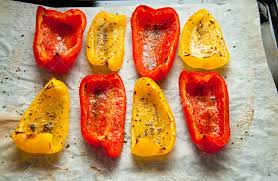 Yellow Roasted Peppers