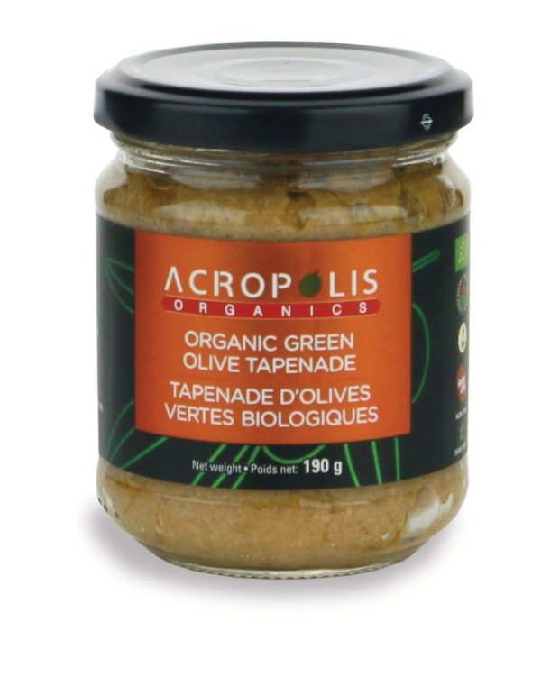 Organic Green Olive Tapenade