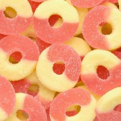 ALBANESE STRAWBERRY BANANA  RINGS