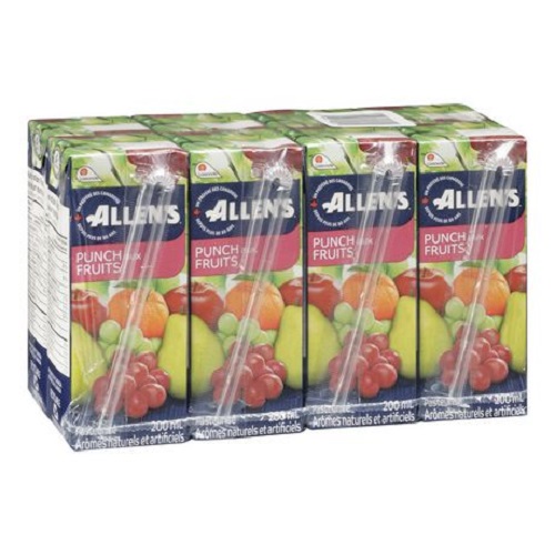 ALLENS TETRA FRUIT PUNCH - 200 ML X 32
