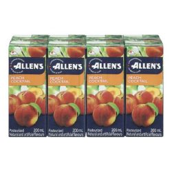 Allens Tetra Peach Cocktail - 12x1 LT.