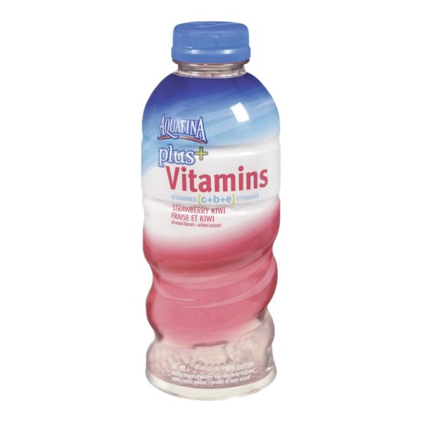 Aquafina Plus Strawberry/Kiwi - 12 x 591 ML
