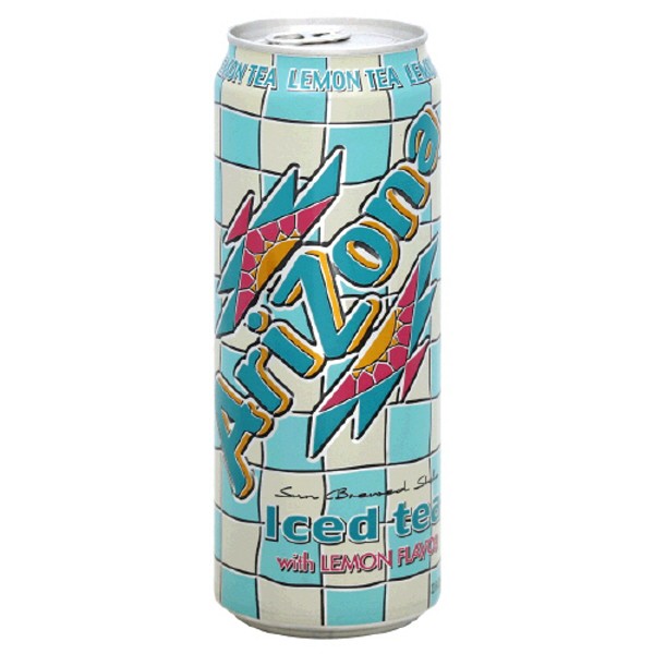 Arizona Lemon Tea Cans -  24 x 680 ML
