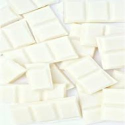 CHOCOLATE ALMOND BARK SQUARES (White)