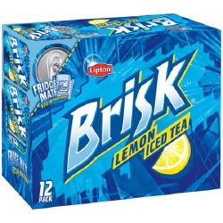 BRISK LEMON ICED TEA - 24 x 591 ML