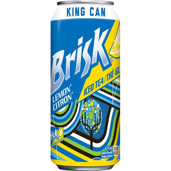 BRISK LEMON ICE TEA -  473 ML X 12 bottles