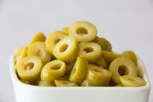 Sliced Green Olives