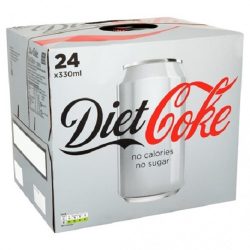 COCA COLA - COKE DIET CANS - 12x355ML