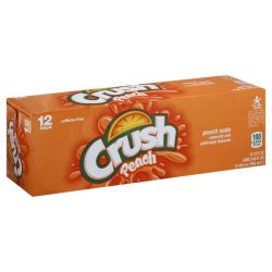 Crush Us Peach - 355 Ml X 12 Cans