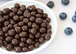 CHOCOLATE COVERED BLUEBERRIES