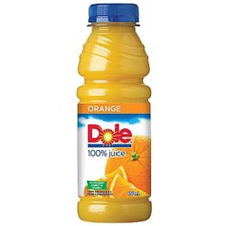 Dole Orange Plastic - 450 Ml X 12 Cans