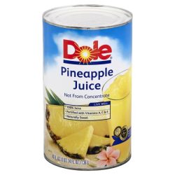 Dole Pineapple Juice-1.36 Lt X 1 Can
