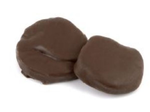 DARK CHOCOLATE COVERED SLICED GINGER