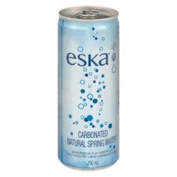 Eska Water Slim Cans Carbonated Natural Sp