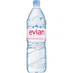 Evian Natural Spring Water-1.5 Lt X 12 Bottles