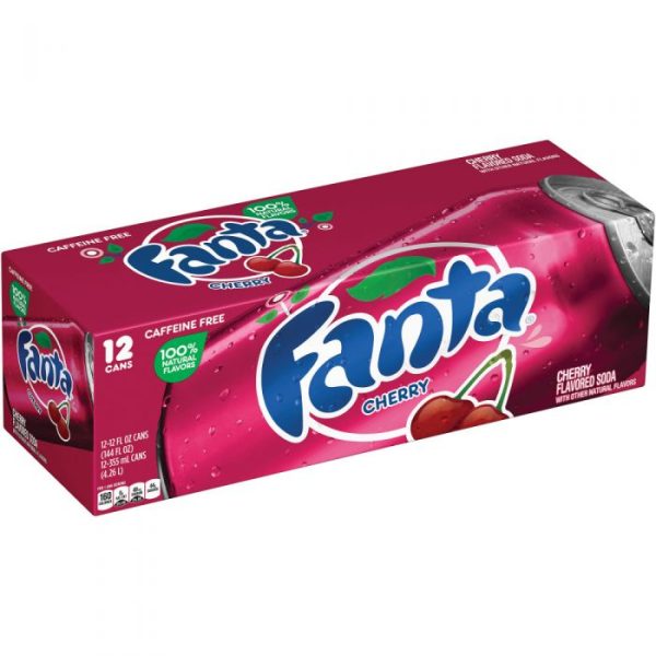 Fanta Us Cherry - 12X355Ml