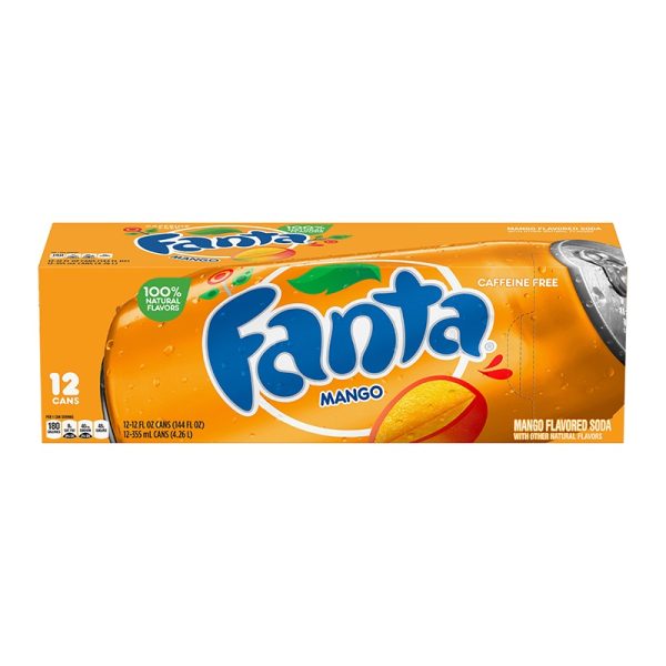 Fanta Us Mango - 12X355Ml