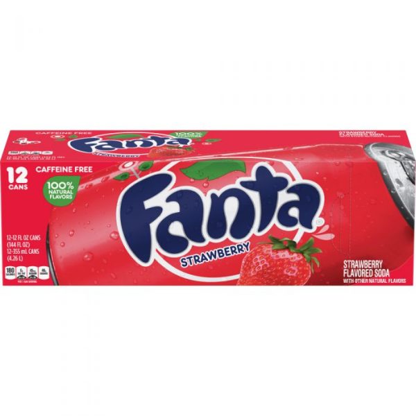 Fanta Us Strawberry - 12X355Ml