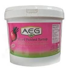 Sliced Pickled Turnips - 18 Lt (Pail)