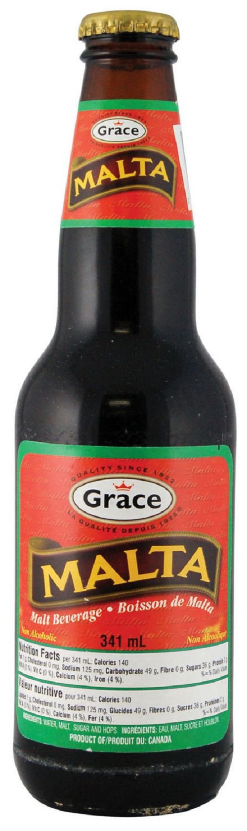 Grace Malta Malt Beverage - 24x341ML