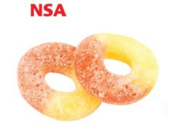NSA GUMMI PEACH RINGS