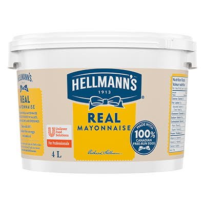 HELLMANNS - 1/2 The Fat Mayonnaise 4LT.