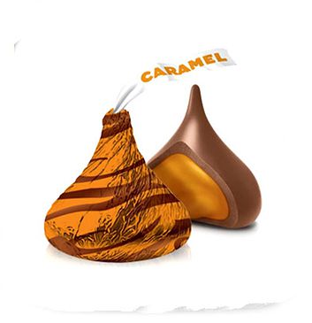 HERSHEY'S KISS CARAMEL