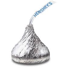 HERSHEY KISSES (SILVER)