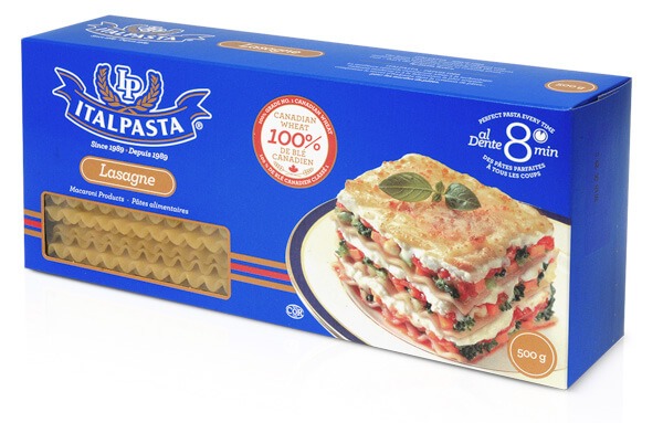 Lasagna Oven Ready 10In