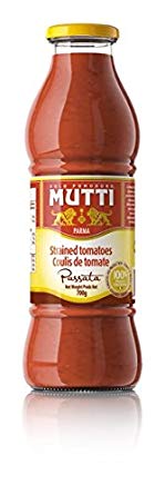 Mutti Tomato Puree Glass