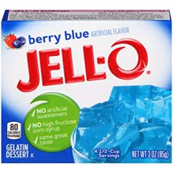 Jell 0 Berry Blue