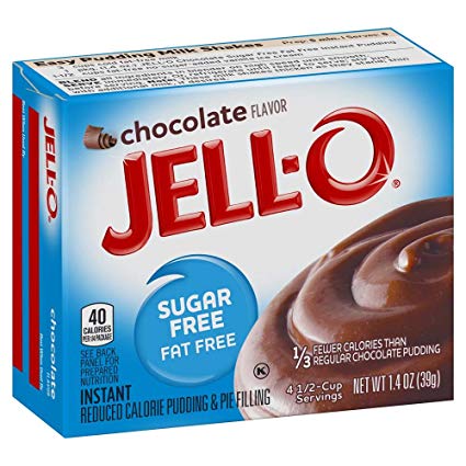 Jell 0 Instant Pudding Chocolate