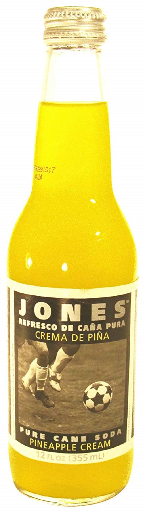 Jones Soda - Pineapple - 355 ML x 12 Glass Bottles