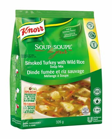 KNORR - SDJ TURKEY WILD RICE SOUP 4x326GR