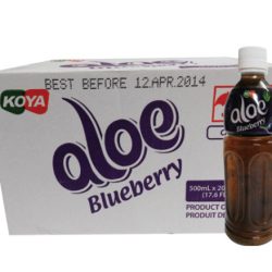 Koya Aloe Blueberry-500 Ml X 20 Bottles