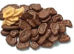 MILK CHOCOLATE BANANA SLICES JVF