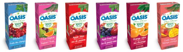 Oasis Tetra Orange Juice - 200x32 Cans