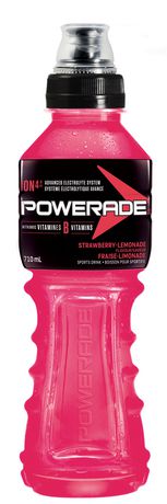 Powerade Ion4 Strawberry Lemonade-710 Ml X 24 bottles