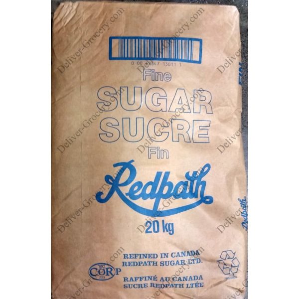 Redpath Fine White Sugar - 44Lbs