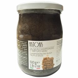 Black Mushrooms Truffles Sauce