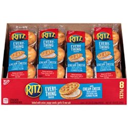 Everything Crackers With Cheese