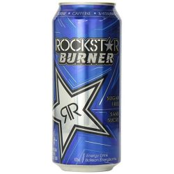 Rockstar Burner - 473 Ml X 12 Cans