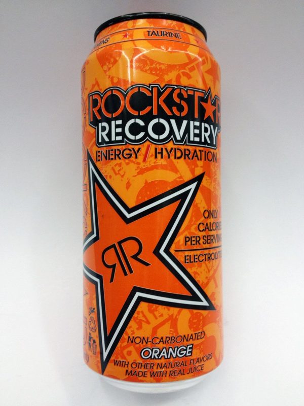 Rockstar Recovery Orange - 473 Ml X 12 Cans